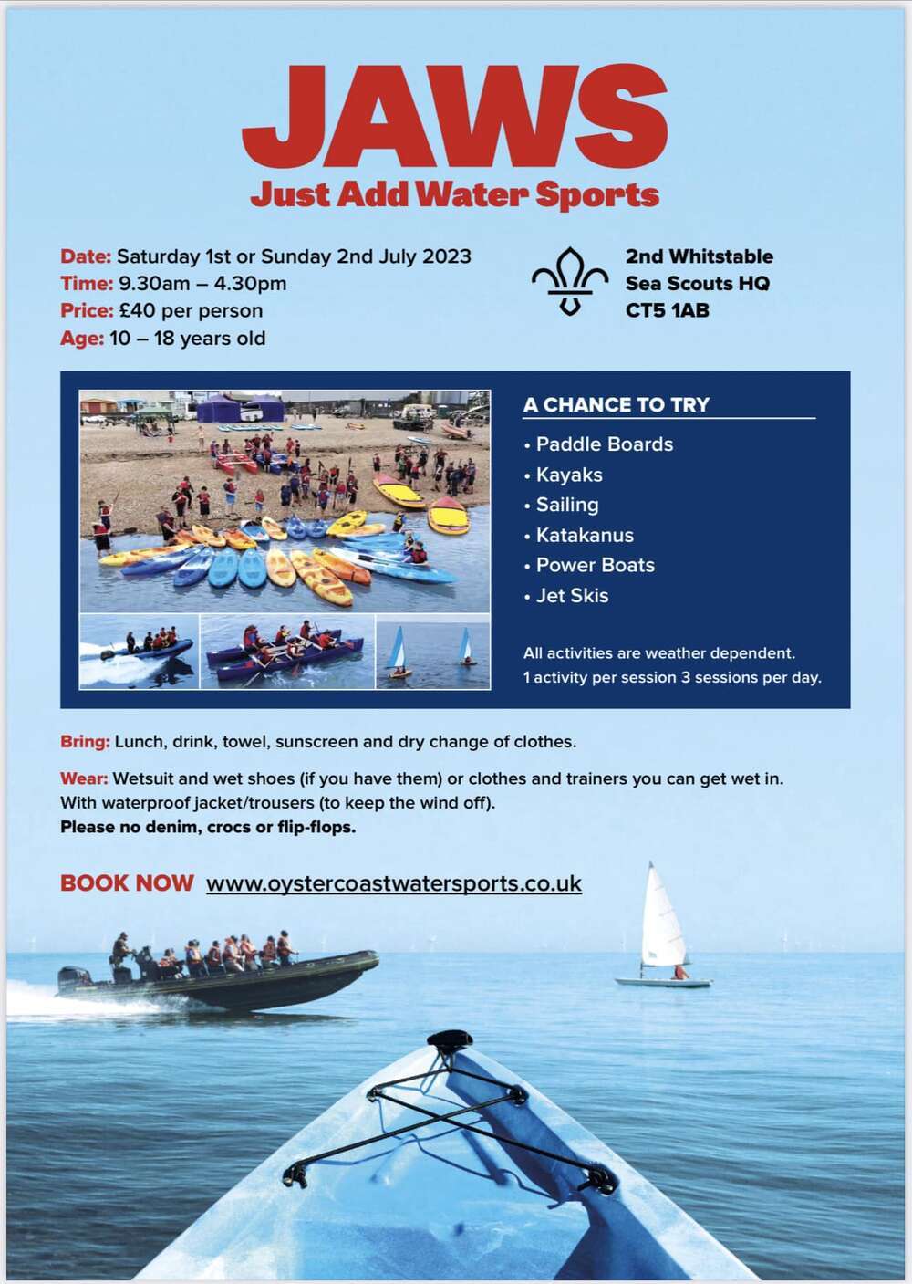 JAWS - Just Add Water Sports